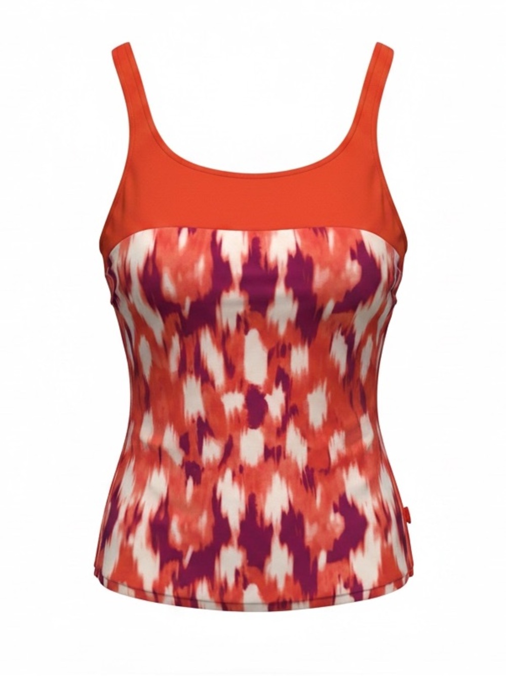 Blair Orange, Purple & White Patterned Swimsuit